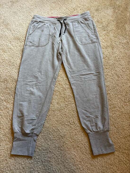 Patagonia Pants - Patagonia Women's Organic Cotton Ahnya French Terry Jogger Pants Heather Grey